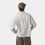 Silent Forest Striped Shirt Shirts Eme Studios