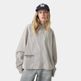 Silent Forest Striped Shirt Shirts Eme Studios