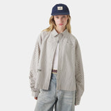 Silent Forest Striped Shirt Shirts Eme Studios