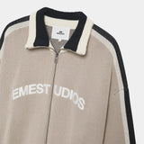 Echellor Off Sand Zipper Knit Knitwear Eme Studios