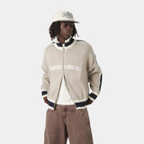 Echellor Off Sand Zipper Knit Knitwear Eme Studios