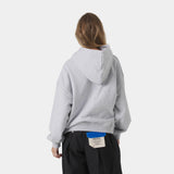 Ssamo Heather Grey Oversized Hoodie Hoodies Eme Studios