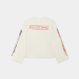 Waffle Off Sand Crewneck Sweatshirts Eme Studios