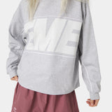 Crossline Heather Grey Long Sleeve T-shirts eme