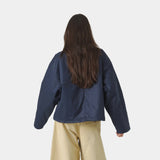 Ethos Navy Boxy Jacket Outerwear eme