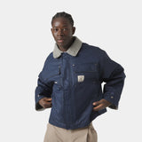 Ethos Navy Boxy Jacket Outerwear eme