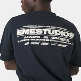 Powered Navy Oversized Tee T-shirts Eme Studios