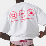 Stamp Pearl Oversized Tee T-shirts Eme Studios