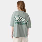 Houndstooh Trellis Oversized Tee T-shirts eme