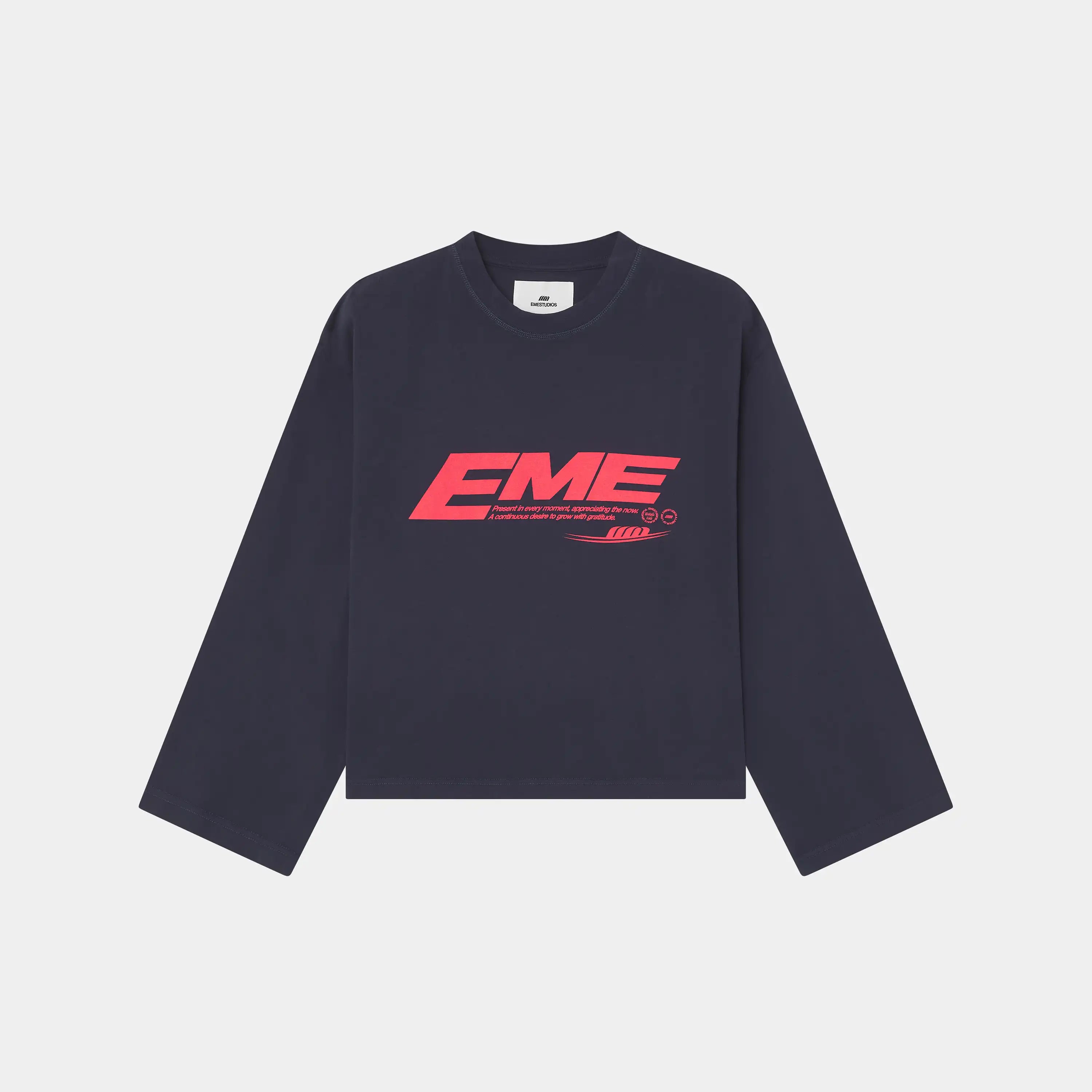 Bound Navy Long Sleeve