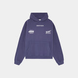 Builder Crown Blue Oversized Hoodie Hoodies Eme Studios