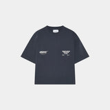 ECC Navy Oversized Tee T-shirts eme