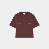 ECC Wine Oversized Tee T-shirts eme
