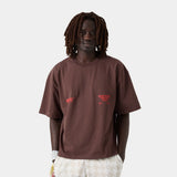 ECC Wine Oversized Tee T-shirts eme