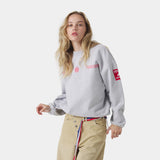 Building Heather Grey Crewneck Sweatshirts Eme Studios