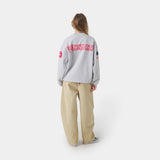 Building Heather Grey Crewneck Sweatshirts Eme Studios