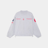 Building Heather Grey Crewneck Sweatshirts Eme Studios