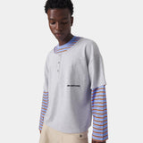 Double Collar Long Sleeve T-shirts Eme Studios