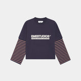 Double Sleeve Night Sky LS T-shirts eme