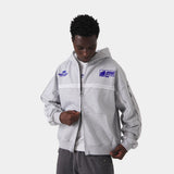 Gummy Grey Cropped Full Zip Hoodies Eme Studios