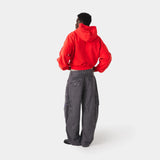 Gummy Poppy Red Cropped Full Zip Hoodies Eme Studios