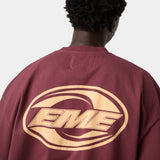 Duality Wine Oversized Tee T-shirts eme