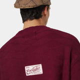 Rhomb Cabernet Knit Sweater Knitwear Eme Studios