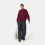 Rhomb Cabernet Knit Sweater Knitwear Eme Studios