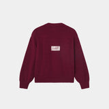Rhomb Cabernet Knit Sweater Knitwear Eme Studios