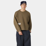 Rougher Choco Knit Sweater Knitwear Eme Studios