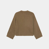 Rougher Choco Knit Sweater Knitwear Eme Studios