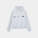 Odd Heather Grey Oversized Hoodie Hoodies Eme Studios