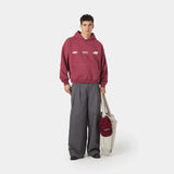 Odd Cabernet Oversized Hoodie Hoodies Eme Studios