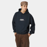 Hot Soul Navy Oversized Hoodie Hoodies Eme Studios