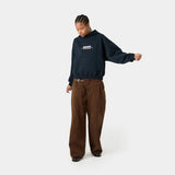 Hot Soul Navy Oversized Hoodie Hoodies Eme Studios