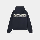 Hot Soul Navy Oversized Hoodie Hoodies Eme Studios