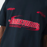 Tracer Navy Oversized Tee T-shirts Eme Studios