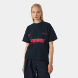 Tracer Navy Oversized Tee T-shirts Eme Studios