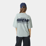 Zephyr Heather Grey Oversized Tee T-shirts Eme Studios