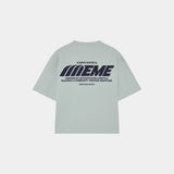 Zephyr Heather Grey Oversized Tee T-shirts Eme Studios