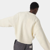 Rougher Off Sand Knit Sweater Knitwear Eme Studios