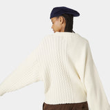 Rougher Off Sand Knit Sweater Knitwear Eme Studios