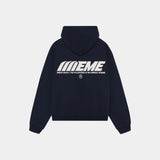 Peyas Navy Oversized Hoodie Hoodies Eme Studios