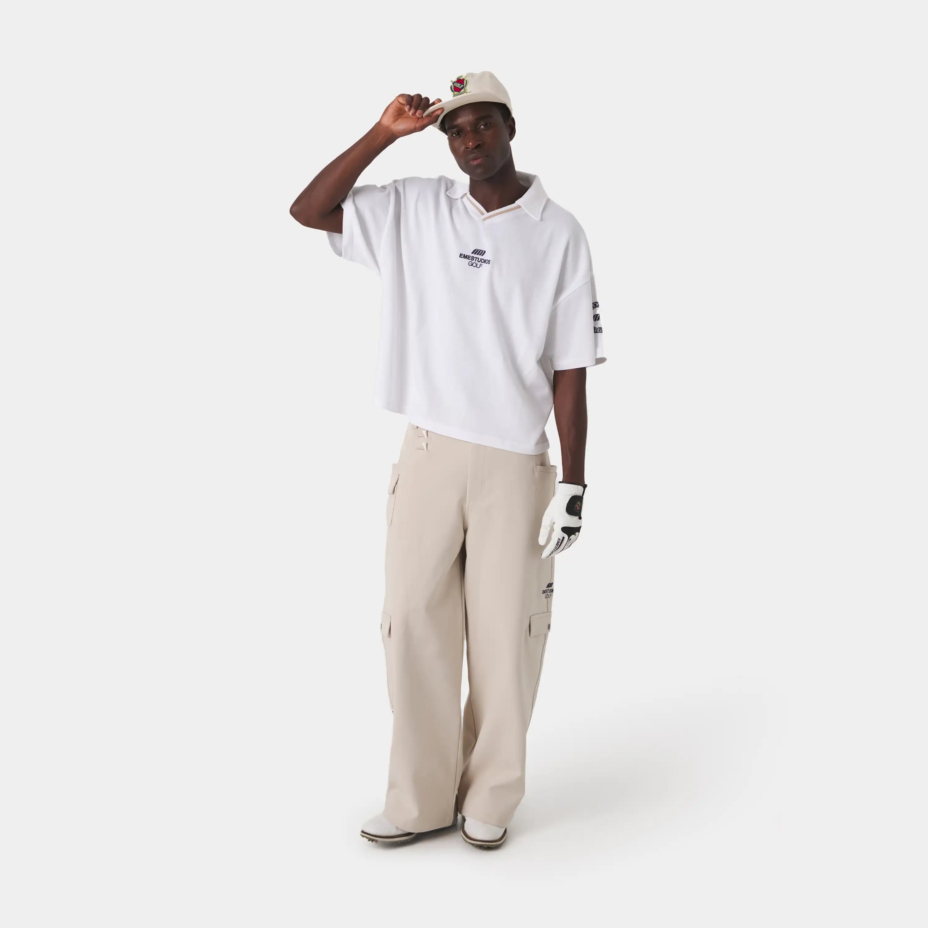 Daily Golf Pearl Short Sleeve Polo T-shirts Eme Studios
