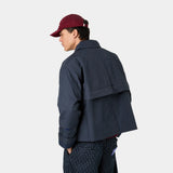 Lizi Navy Trench Jacket Outerwear Eme Studios