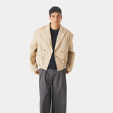 Shift Desert Bomber Blazer Outerwear Eme Studios