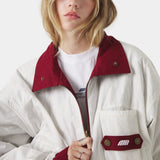 Chulo G Burgundy Reverse Jacket Outerwear Eme Studios
