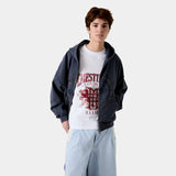 Min Ombre Blue Full Zip Hoodies eme