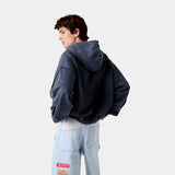 Min Ombre Blue Full Zip Hoodies eme