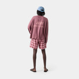 Cotten Burgundy Long Sleeve T-shirts eme